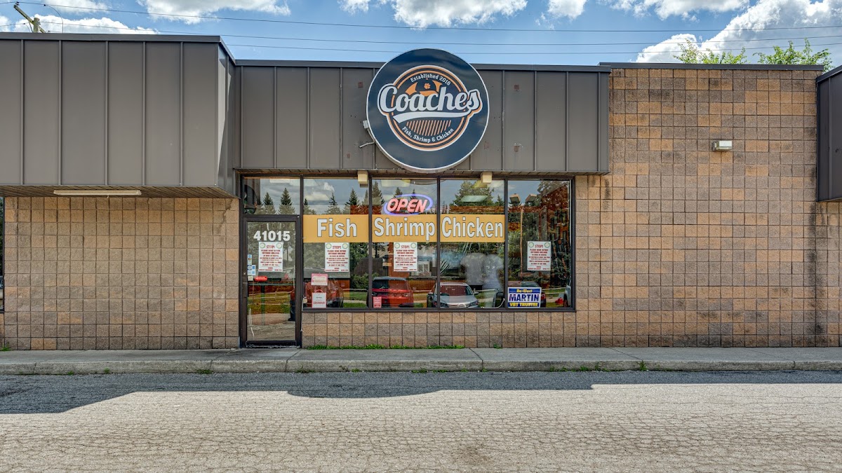 Coach’S Chicken, Shrimp & Fish