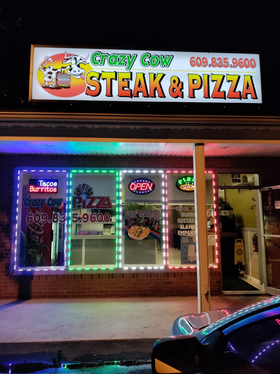 Crazy Cow Steak & Pizza