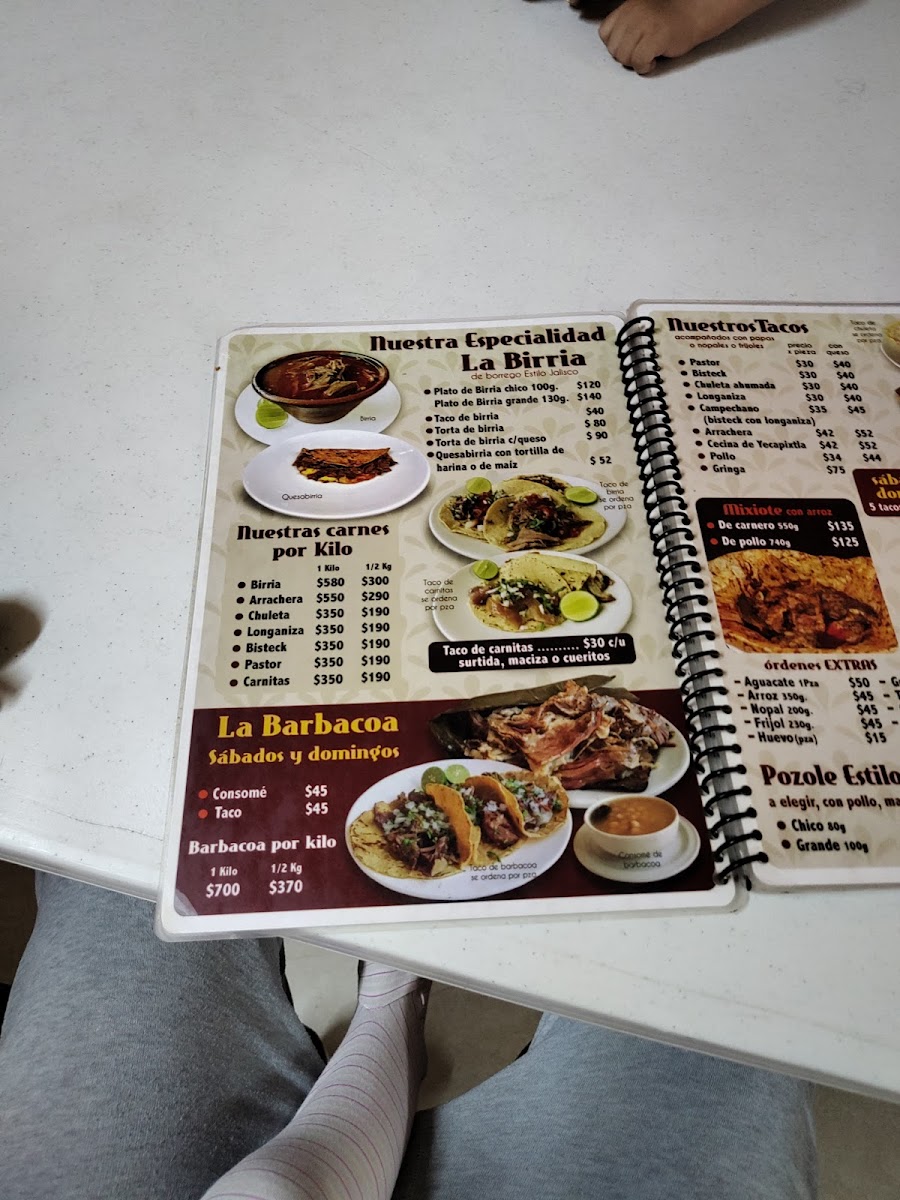 El Rincon De Jalisco Menu | Birria, Alambre & More