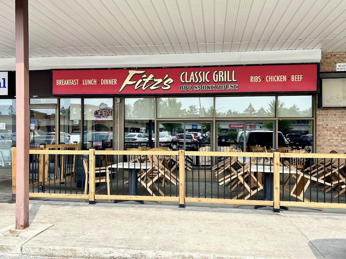 Fitz's Classic Grill BBQ Smoke House Menu | Rib Steak & More