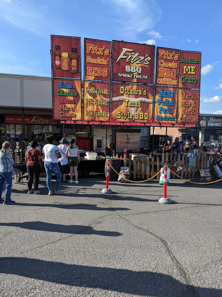 Fitz's Classic Grill BBQ Smoke House Menu | Rib Steak & More