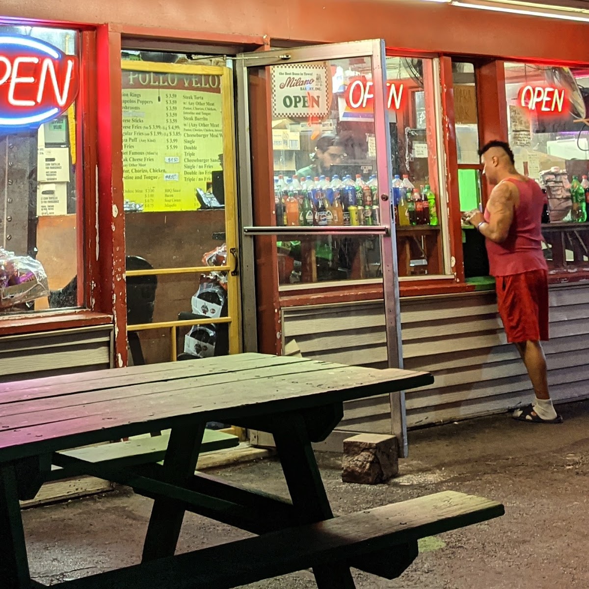 Pollo Veloz Carbonico