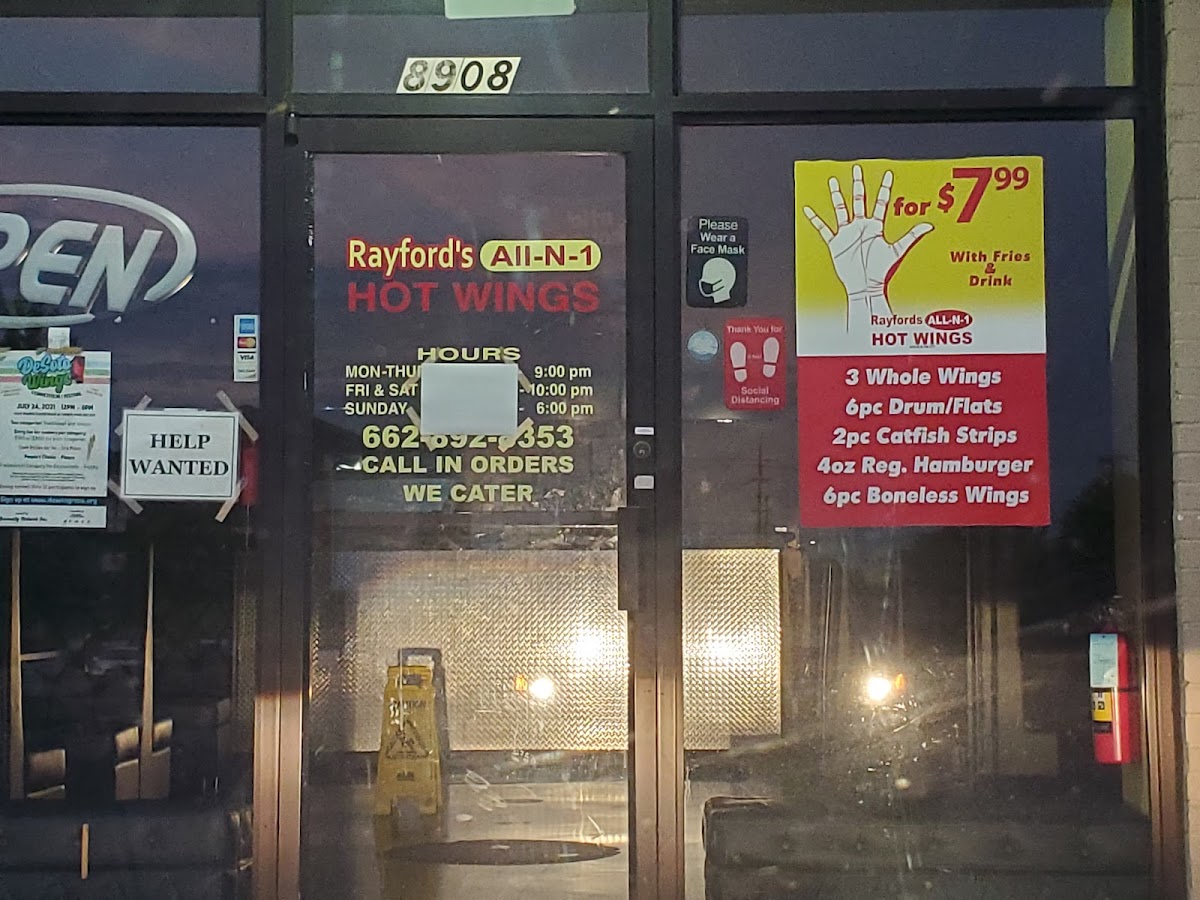 Rayfords All-N-1 Hot Wings