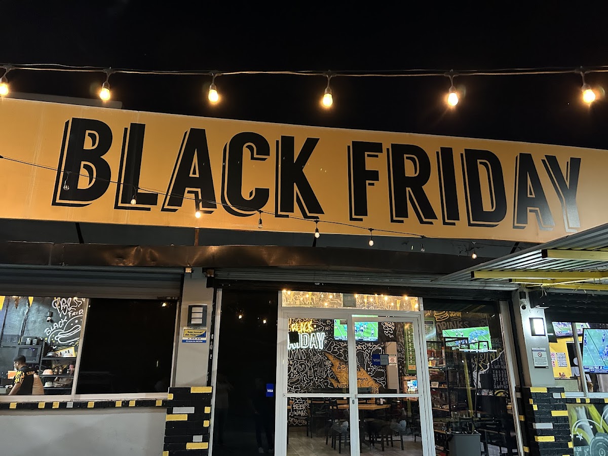 Restaurante 'black Friday'